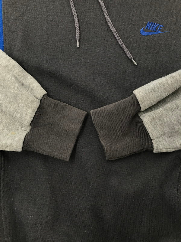 【現状渡し品】【メンズ】 NIKE ナイキ 80'S SWEAT PARKA 80年代 切り替え スウェット パーカー 紺タグ 146-260711-na-14-tagh サイズ：L カラー：マルチカラー 万代Net店