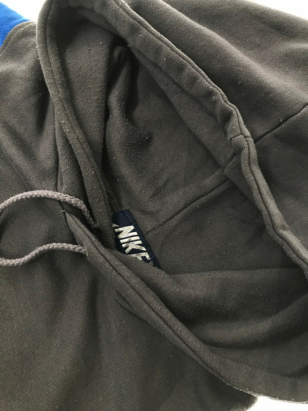 【現状渡し品】【メンズ】 NIKE ナイキ 80'S SWEAT PARKA 80年代 切り替え スウェット パーカー 紺タグ 146-260711-na-14-tagh サイズ：L カラー：マルチカラー 万代Net店