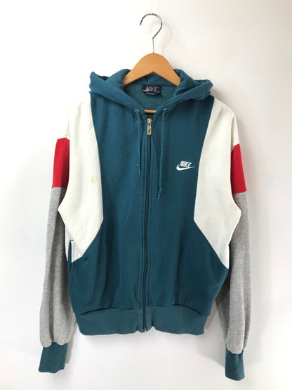【現状渡し品】【メンズ】 NIKE ナイキ 80'S ZIP UP PARKA 80年代 切り替え ジップアップ パーカー 紺タグ 146-260711-na-15-tagh サイズ：M カラー：マルチカラー 万代Net店