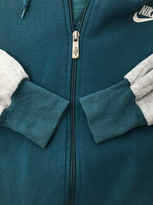 【現状渡し品】【メンズ】 NIKE ナイキ 80'S ZIP UP PARKA 80年代 切り替え ジップアップ パーカー 紺タグ 146-260711-na-15-tagh サイズ：M カラー：マルチカラー 万代Net店
