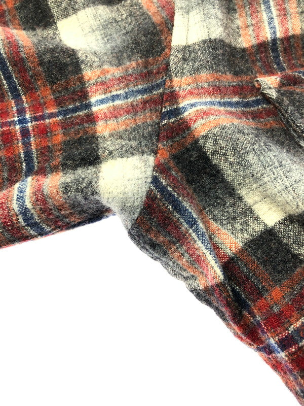 【中古品】【メンズ】 PENDLETON ペンドルトン 70'S WESTERN WOOL CHECK L/S SHIRT 70年代 ウエスタン チェックシャツ 長袖シャツ 146-260425-na-10-tagh サイズ：L カラー：マルチカラー 万代Net店
