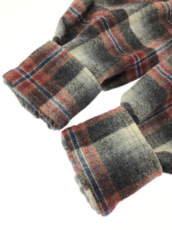 【中古品】【メンズ】 PENDLETON ペンドルトン 70'S WESTERN WOOL CHECK L/S SHIRT 70年代 ウエスタン チェックシャツ 長袖シャツ 146-260425-na-10-tagh サイズ：L カラー：マルチカラー 万代Net店
