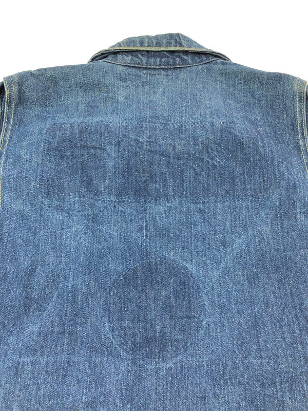 【中古品】【メンズ】 BUCKAROO BY BIG SMITH 60's DENIM JACKET スナップ イエロー&オレンジステッチ デニムジャケット アウター 146-260426-rt-08-tagh サイズ：40 カラー：ブルー 万代Net店