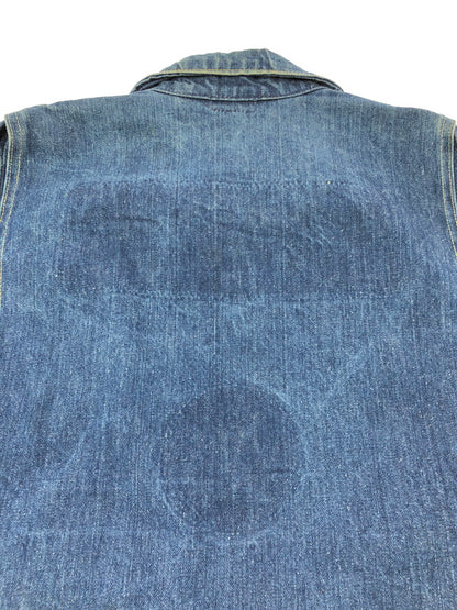 【中古品】【メンズ】 BUCKAROO BY BIG SMITH 60's DENIM JACKET スナップ イエロー&オレンジステッチ デニムジャケット アウター 146-260426-rt-08-tagh サイズ：40 カラー：ブルー 万代Net店