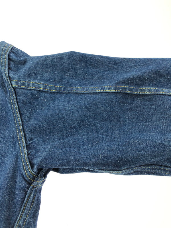 【中古品】【メンズ】 BUCKAROO BY BIG SMITH 60's DENIM JACKET スナップ イエロー&オレンジステッチ デニムジャケット アウター 146-260426-rt-08-tagh サイズ：40 カラー：ブルー 万代Net店