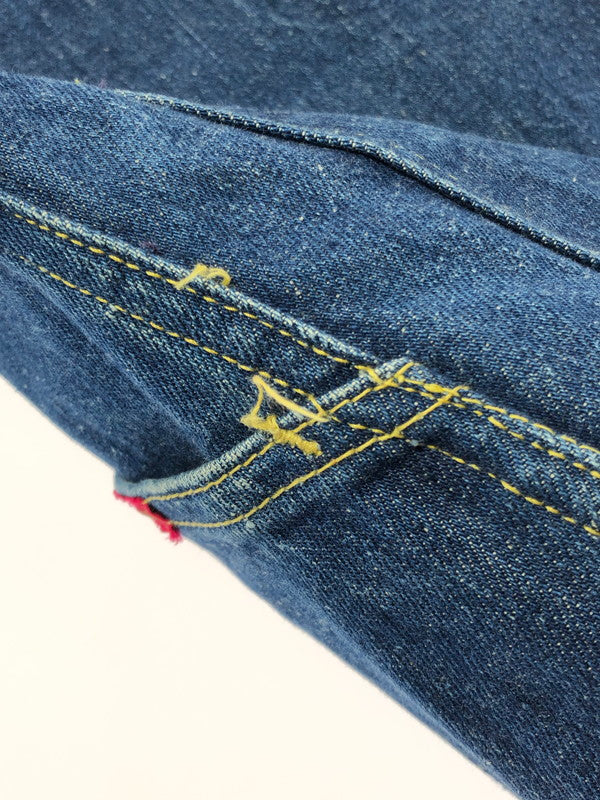 【中古品】【メンズ】 BUCKAROO BY BIG SMITH 60's DENIM JACKET スナップ イエロー&オレンジステッチ デニムジャケット アウター 146-260426-rt-08-tagh サイズ：40 カラー：ブルー 万代Net店