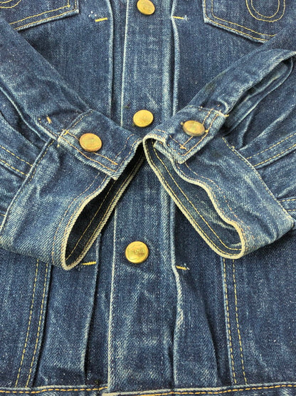 【中古品】【メンズ】 BUCKAROO BY BIG SMITH 60's DENIM JACKET スナップ イエロー&オレンジステッチ デニムジャケット アウター 146-260426-rt-08-tagh サイズ：40 カラー：ブルー 万代Net店