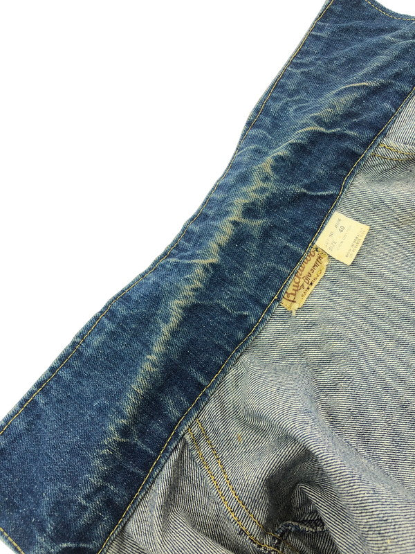 【中古品】【メンズ】 BUCKAROO BY BIG SMITH 60's DENIM JACKET スナップ イエロー&オレンジステッチ デニムジャケット アウター 146-260426-rt-08-tagh サイズ：40 カラー：ブルー 万代Net店