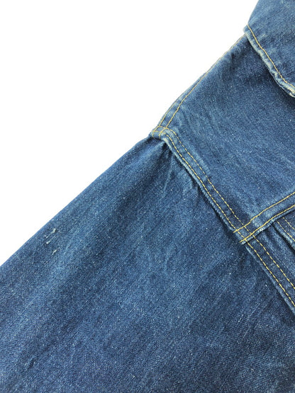 【中古品】【メンズ】 BUCKAROO BY BIG SMITH 60's DENIM JACKET スナップ イエロー&オレンジステッチ デニムジャケット アウター 146-260426-rt-08-tagh サイズ：40 カラー：ブルー 万代Net店