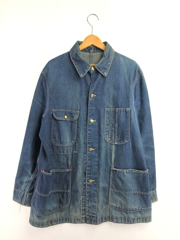 【現状渡し品】【メンズ】 BLUE BELL 50S～60S SANFORIZED DENIM COVERALLS 146-260426-rt-07-tagh サイズ：不明 下記参照 カラー：ブルー 万代Net店