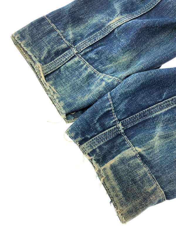 【現状渡し品】【メンズ】 BLUE BELL 50S～60S SANFORIZED DENIM COVERALLS 146-260426-rt-07-tagh サイズ：不明 下記参照 カラー：ブルー 万代Net店