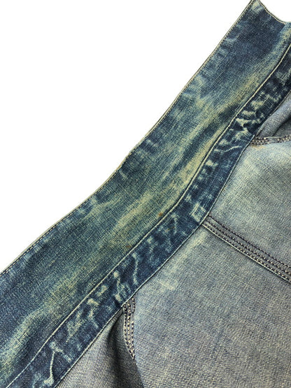 【現状渡し品】【メンズ】 BLUE BELL 50S～60S SANFORIZED DENIM COVERALLS 146-260426-rt-07-tagh サイズ：不明 下記参照 カラー：ブルー 万代Net店