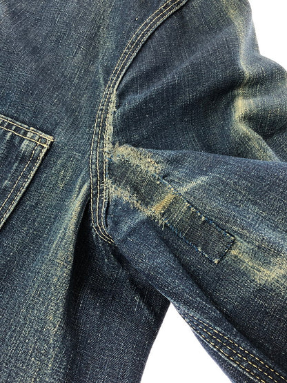 【現状渡し品】【メンズ】 BLUE BELL 50S～60S SANFORIZED DENIM COVERALLS 146-260426-rt-07-tagh サイズ：不明 下記参照 カラー：ブルー 万代Net店