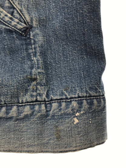 【現状渡し品】【メンズ】 VINTAGE ヴィンテージ 50～60's DENIM JACKET 50年代～60年代 ブランケットライナー付き デニムジャケット アウター ヴィンテージ 146-260425-rt-19-tagh サイズ：44 カラー：インディゴ 万代Net店