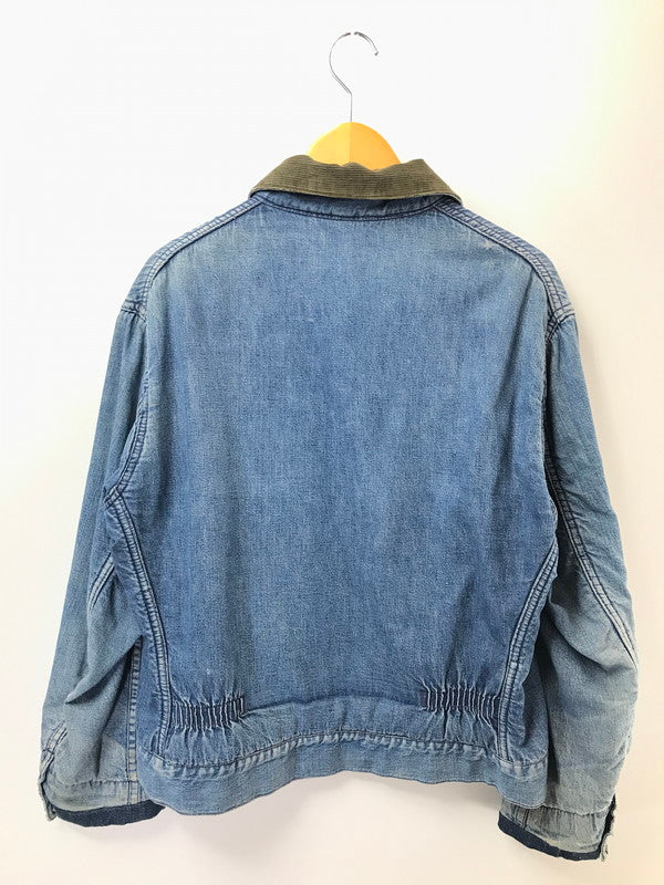 【現状渡し品】【メンズ】 VINTAGE ヴィンテージ 50～60's DENIM JACKET 50年代～60年代 ブランケットライナー付き デニムジャケット アウター ヴィンテージ 146-260425-rt-19-tagh サイズ：44 カラー：インディゴ 万代Net店