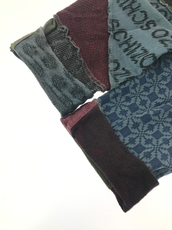 【中古品】【メンズ】 SUPREME シュプリーム 23SS PATCHWORK JACQUARD L/S TOP パッチワーク ジャガード ロングスリーブ トップ 149-260424-rt-22-tagh サイズ：M カラー：マルチカラー 万代Net店