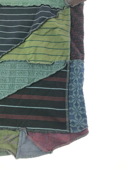【中古品】【メンズ】 SUPREME シュプリーム 23SS PATCHWORK JACQUARD L/S TOP パッチワーク ジャガード ロングスリーブ トップ 149-260424-rt-22-tagh サイズ：M カラー：マルチカラー 万代Net店