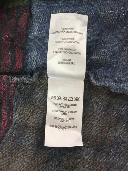 【中古品】【メンズ】 SUPREME シュプリーム 23SS PATCHWORK JACQUARD L/S TOP パッチワーク ジャガード ロングスリーブ トップ 149-260424-rt-22-tagh サイズ：M カラー：マルチカラー 万代Net店