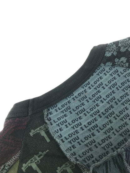 【中古品】【メンズ】 SUPREME シュプリーム 23SS PATCHWORK JACQUARD L/S TOP パッチワーク ジャガード ロングスリーブ トップ 149-260424-rt-22-tagh サイズ：M カラー：マルチカラー 万代Net店