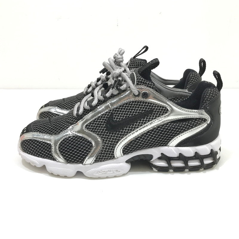【中古品】【メンズ】 NIKE ナイキ × STUSSY ステューシー AIR ZOOM SPIRIDON CAGED CU1854-001 エアズーム スピリドン ゲージド スニーカー 靴 160-260424-rt-18-tagh サイズ：26.5cm US8.5 カラー：PURE PLATINUM/BLACK-WHITE 万代Net店