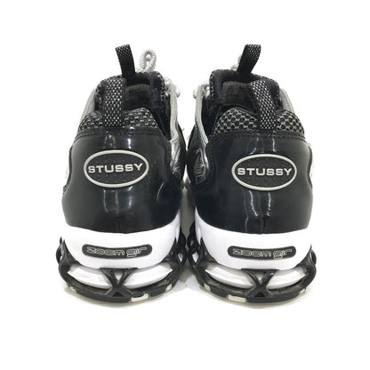 【中古品】【メンズ】 NIKE ナイキ × STUSSY ステューシー AIR ZOOM SPIRIDON CAGED CU1854-001 エアズーム スピリドン ゲージド スニーカー 靴 160-260424-rt-18-tagh サイズ：26.5cm US8.5 カラー：PURE PLATINUM/BLACK-WHITE 万代Net店