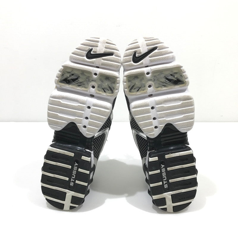 【中古品】【メンズ】 NIKE ナイキ × STUSSY ステューシー AIR ZOOM SPIRIDON CAGED CU1854-001 エアズーム スピリドン ゲージド スニーカー 靴 160-260424-rt-18-tagh サイズ：26.5cm US8.5 カラー：PURE PLATINUM/BLACK-WHITE 万代Net店