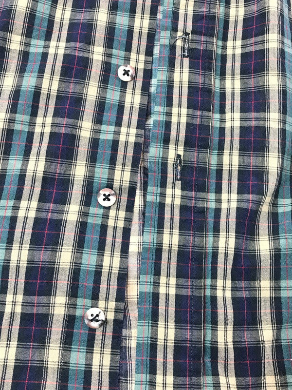 【中古品】【メンズ】 EDDIE BAUER エディー・バウアー 80～90's BD LS SHIRT 80～90年代 ボタンダウン 長袖 シャツ トップス ヴィンテージ 黒タグ 146-260607-rt-07-tagh サイズ：L カラー：マルチカラー 万代Net店