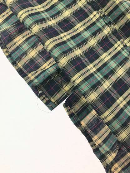 【中古品】【メンズ】 EDDIE BAUER エディー・バウアー 80～90's BD LS SHIRT 80～90年代 ボタンダウン 長袖 シャツ トップス ヴィンテージ 黒タグ 146-260607-rt-07-tagh サイズ：L カラー：マルチカラー 万代Net店