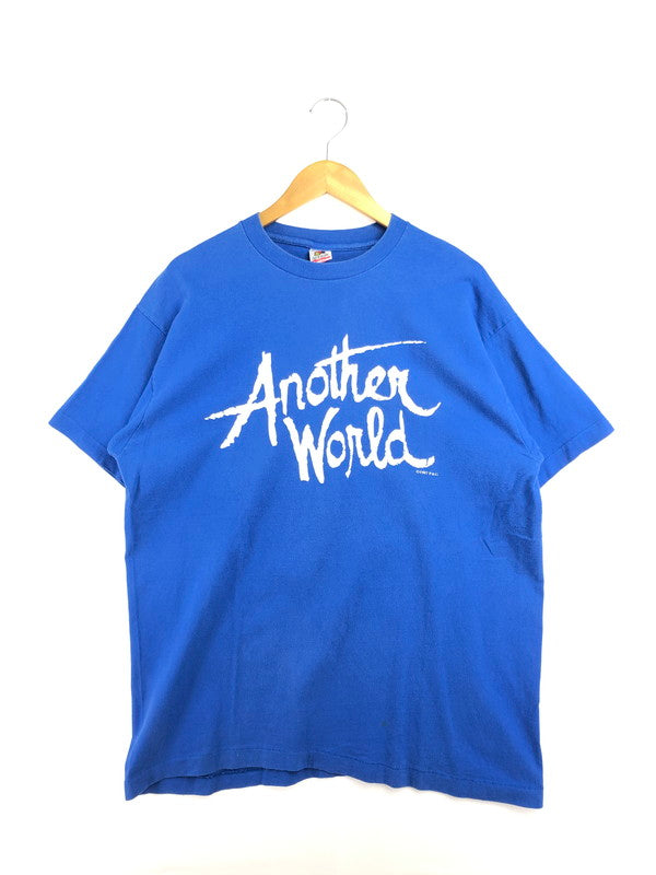 【中古品】【メンズ】 FRUIT OF THE LOOM フルーツオブザルーム 90S USA製 ANOTHER WORLD TEE "BLUE" アナザー ワールド プリントTシャツ "ブルー” 90年代 半袖Tシャツ トップス 146-260514-ki-07-tagh サイズ：XL カラー：ブルー 万代Net店