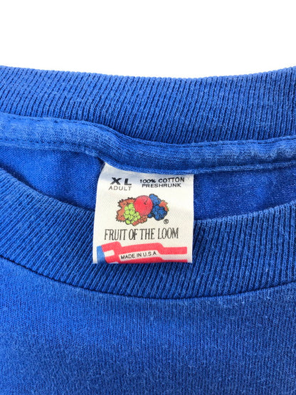 【中古品】【メンズ】 FRUIT OF THE LOOM フルーツオブザルーム 90S USA製 ANOTHER WORLD TEE "BLUE" アナザー ワールド プリントTシャツ "ブルー” 90年代 半袖Tシャツ トップス 146-260514-ki-07-tagh サイズ：XL カラー：ブルー 万代Net店