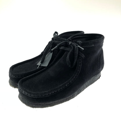 【中古品】【メンズ】 CLARKS クラーク WALLABEE BOOTS 2611332817075 21621 ワラビー ブーツ 靴 165-260507-na-16-tag サイズ：US 8 1/2 カラー：BLACK 万代Net店