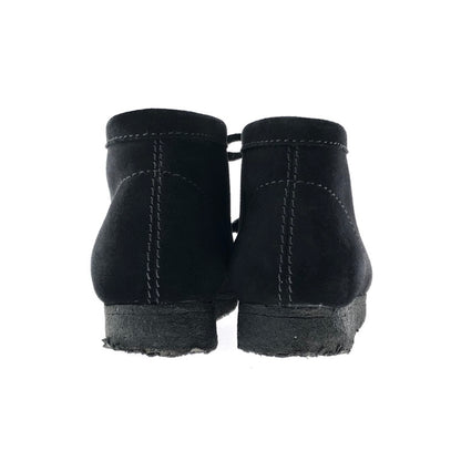 【中古品】【メンズ】 CLARKS クラーク WALLABEE BOOTS 2611332817075 21621 ワラビー ブーツ 靴 165-260507-na-16-tag サイズ：US 8 1/2 カラー：BLACK 万代Net店