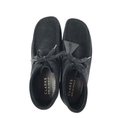 【中古品】【メンズ】 CLARKS クラーク WALLABEE BOOTS 2611332817075 21621 ワラビー ブーツ 靴 165-260507-na-16-tag サイズ：US 8 1/2 カラー：BLACK 万代Net店