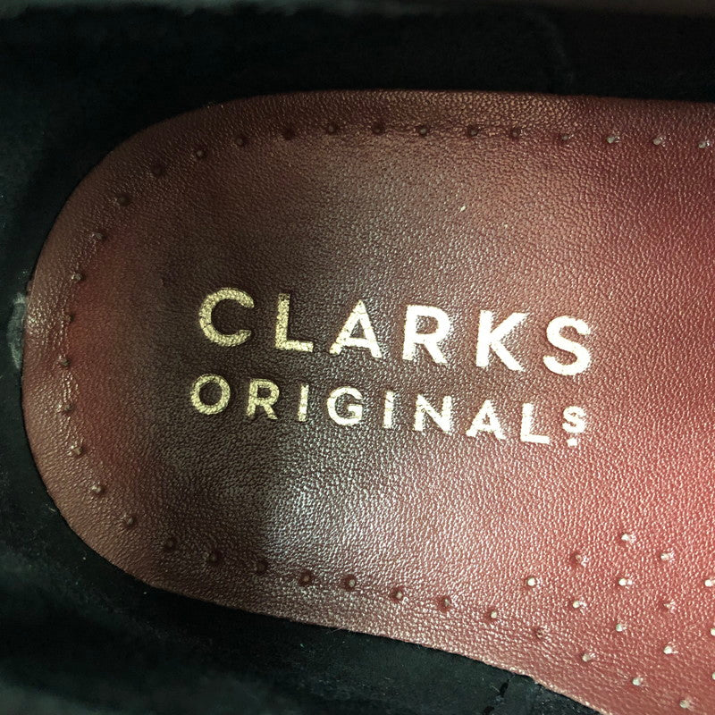 【中古品】【メンズ】 CLARKS クラーク WALLABEE BOOTS 2611332817075 21621 ワラビー ブーツ 靴 165-260507-na-16-tag サイズ：US 8 1/2 カラー：BLACK 万代Net店