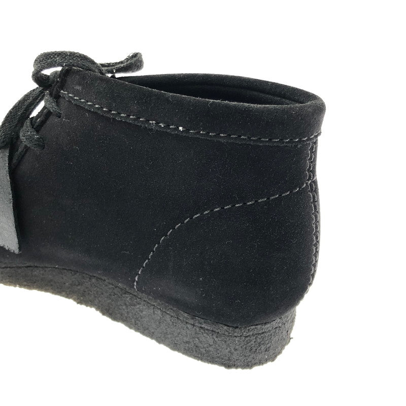 【中古品】【メンズ】 CLARKS クラーク WALLABEE BOOTS 2611332817075 21621 ワラビー ブーツ 靴 165-260507-na-16-tag サイズ：US 8 1/2 カラー：BLACK 万代Net店