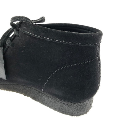 【中古品】【メンズ】 CLARKS クラーク WALLABEE BOOTS 2611332817075 21621 ワラビー ブーツ 靴 165-260507-na-16-tag サイズ：US 8 1/2 カラー：BLACK 万代Net店