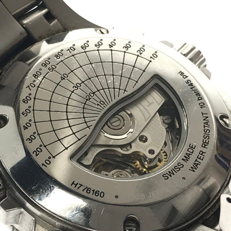 【中古品】【メンズ】 HAMILTON ハミルトン KHAKI AVIATION X-WIND H776160 カーキ アビエーション X-ウィンド クロノグラフ 自動巻き 腕時計 197-260430-yy-14-tag カラー：シルバー 万代Net店
