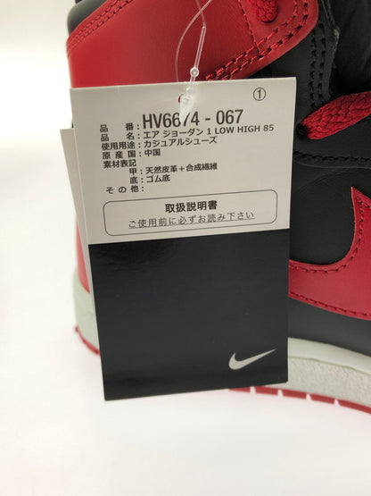 【中古美品】【メンズ】 NIKE ナイキ AIR JORDAN 1 HIGH 85 HV6674-067 エアジョーダン 1 ハイ 85 スニーカー 靴 160-260507-na-10-tag サイズ：27cm US 9 カラー：BLACK/VARSITY RED-WHITE 万代Net店