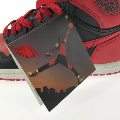 【中古美品】【メンズ】 NIKE ナイキ AIR JORDAN 1 HIGH 85 HV6674-067 エアジョーダン 1 ハイ 85 スニーカー 靴 160-260507-na-10-tag サイズ：27cm US 9 カラー：BLACK/VARSITY RED-WHITE 万代Net店