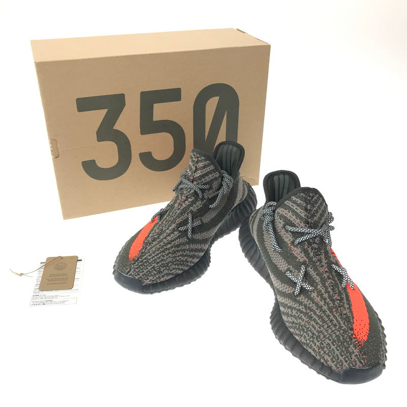 【中古品】【メンズ】 ADIDAS アディダス YEEZY BOOST 350 V2 HQ7045 イージーブースト スニーカー 靴 161-260503-na-19-tagh サイズ：27.5cm US 9 1/2 カラー：CARBON BELUGA/STEEPLE GRAY/SOLAR RED 万代Net店