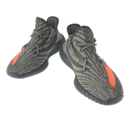 【中古品】【メンズ】 ADIDAS アディダス YEEZY BOOST 350 V2 HQ7045 イージーブースト スニーカー 靴 161-260503-na-19-tagh サイズ：27.5cm US 9 1/2 カラー：CARBON BELUGA/STEEPLE GRAY/SOLAR RED 万代Net店