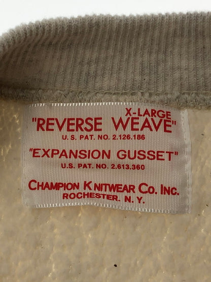【中古品】【メンズ】 CHAMPION チャンピオン REVERSE WEAVE リバースウィーブ TRUE TO ARCHIVES 2ND PATENT MODEL スウェット トップス 145-260428-yy-08-tag サイズ：XL カラー：ホワイト 万代Net店