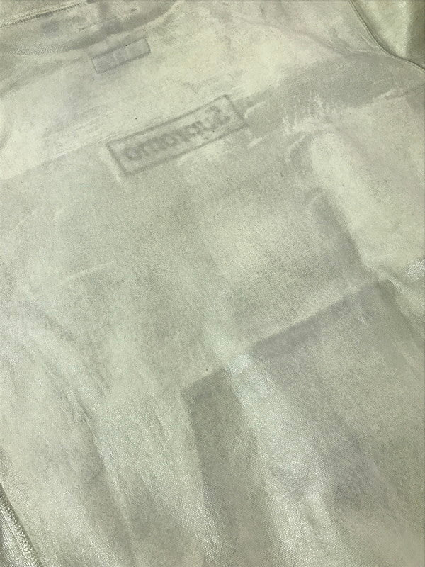 【中古品】【メンズ】 SUPREME シュプリーム ×MM6 メゾンマルジェラ 24SS FOIL BOX LOGO HOODED SWEATSHIRT フォイル ボックス ロゴ フーデッド スウェットシャツ パーカー 149-260427-na-19-tagh サイズ：M カラー：ホワイト 万代Net店