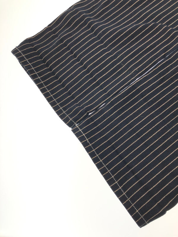 【中古品】【メンズ】 VANSON バンソン × TOM AND JERRY トムとジェリー コラボ WABASH STRIPE OVERALLS ウォバッシュストライプ オーバーオール デニム 156-260428-yy-20-tag サイズ：L カラー：ネイビー 万代Net店