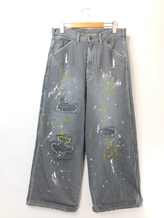 【中古品】【メンズ】 JOURNAL STANDARD ジャーナルスタンダード HICKORY PAINTER PANTS 20-030-600-2130-1-0 ヒッコリー ペインターパンツ ボトムス 158-260428-yy-19-tag サイズ：M カラー：ブルー 万代Net店
