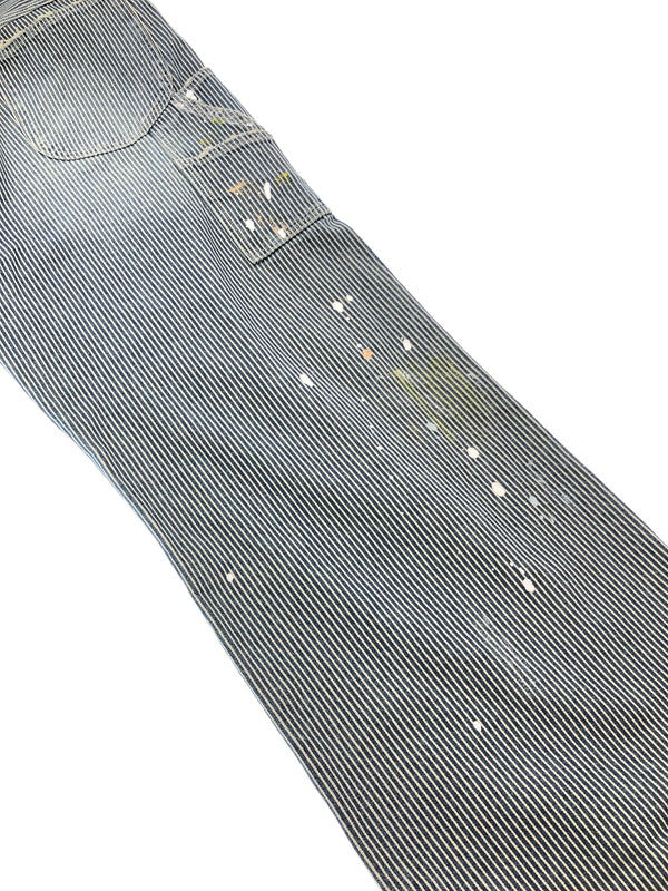 【中古品】【メンズ】 JOURNAL STANDARD ジャーナルスタンダード HICKORY PAINTER PANTS 20-030-600-2130-1-0 ヒッコリー ペインターパンツ ボトムス 158-260428-yy-19-tag サイズ：M カラー：ブルー 万代Net店