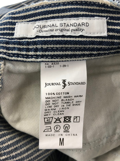【中古品】【メンズ】 JOURNAL STANDARD ジャーナルスタンダード HICKORY PAINTER PANTS 20-030-600-2130-1-0 ヒッコリー ペインターパンツ ボトムス 158-260428-yy-19-tag サイズ：M カラー：ブルー 万代Net店