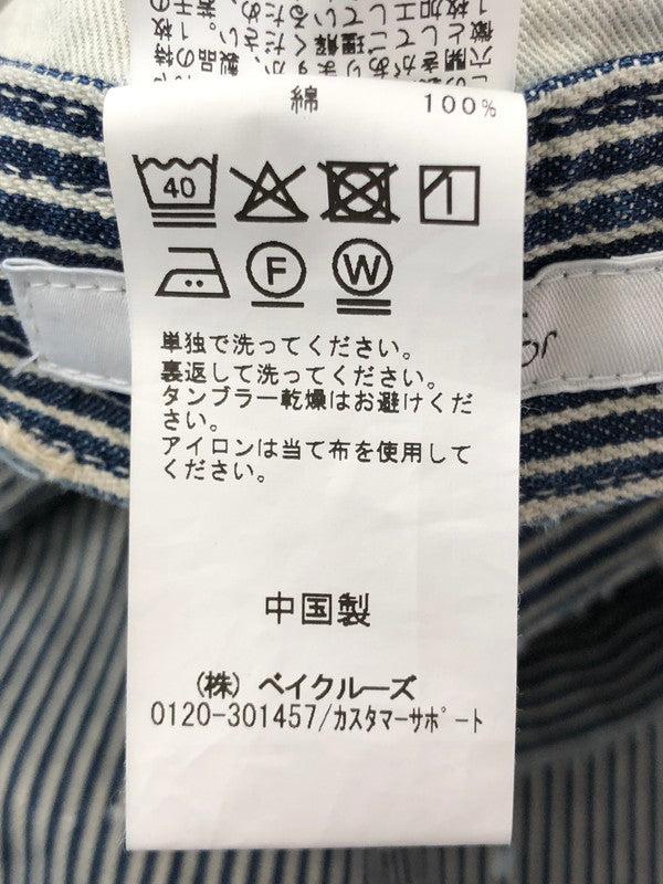 【中古品】【メンズ】 JOURNAL STANDARD ジャーナルスタンダード HICKORY PAINTER PANTS 20-030-600-2130-1-0 ヒッコリー ペインターパンツ ボトムス 158-260428-yy-19-tag サイズ：M カラー：ブルー 万代Net店