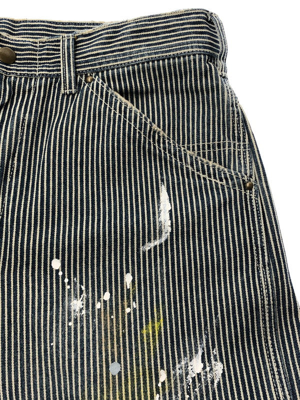 【中古品】【メンズ】 JOURNAL STANDARD ジャーナルスタンダード HICKORY PAINTER PANTS 20-030-600-2130-1-0 ヒッコリー ペインターパンツ ボトムス 158-260428-yy-19-tag サイズ：M カラー：ブルー 万代Net店