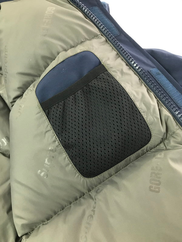 【中古品】【メンズ】 SUPREME シュプリーム ×NEW YORK YANKEES ニューヨーク ヤンキース 21AW GORE-TEX 700-FILL DOWN JACKET ゴアテックス ダウンジャケット アウター 149-260427-na-14-tagh サイズ：S カラー：ネイビー 万代Net店